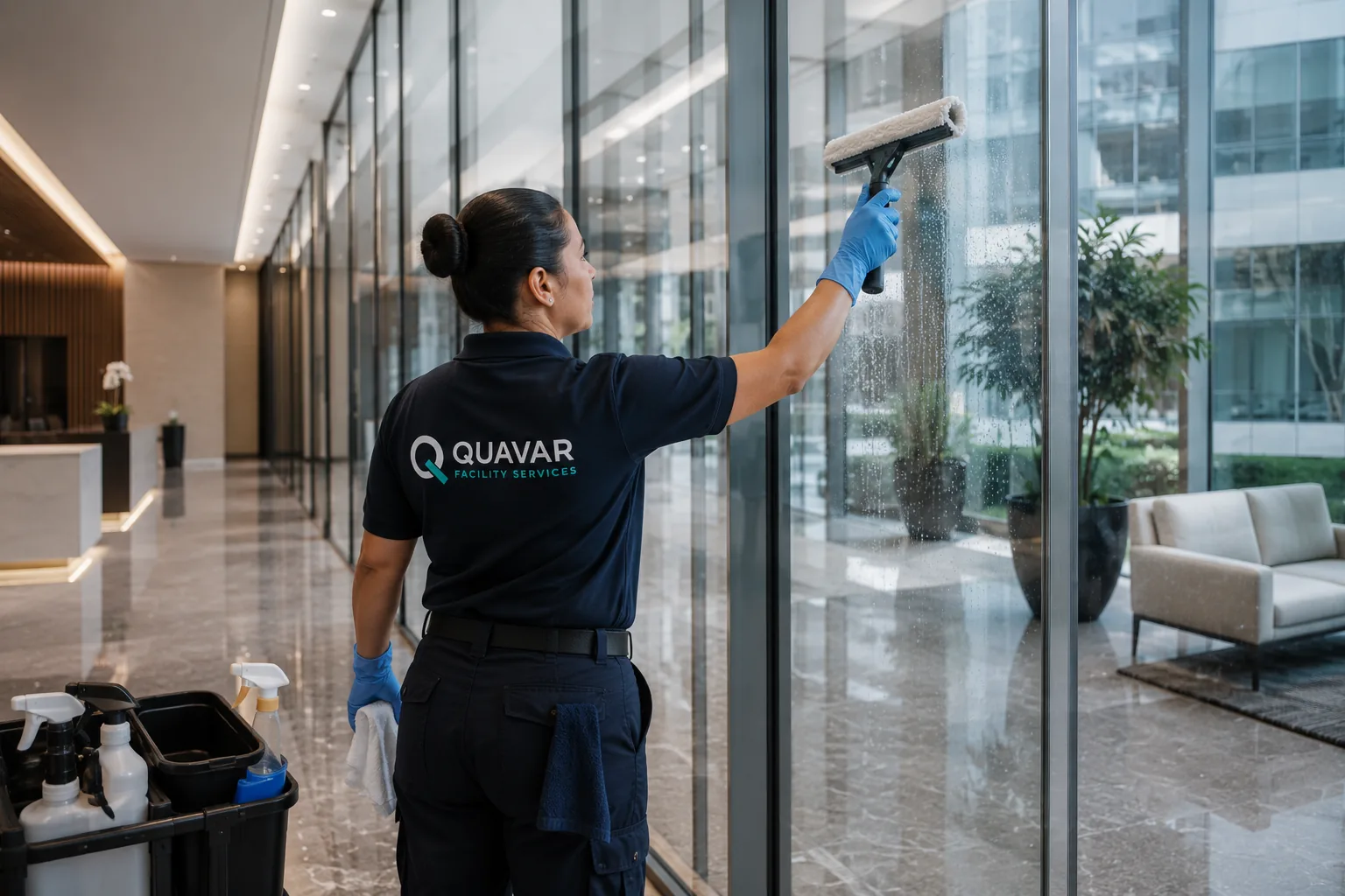 Facility services detail representing specialized operational support